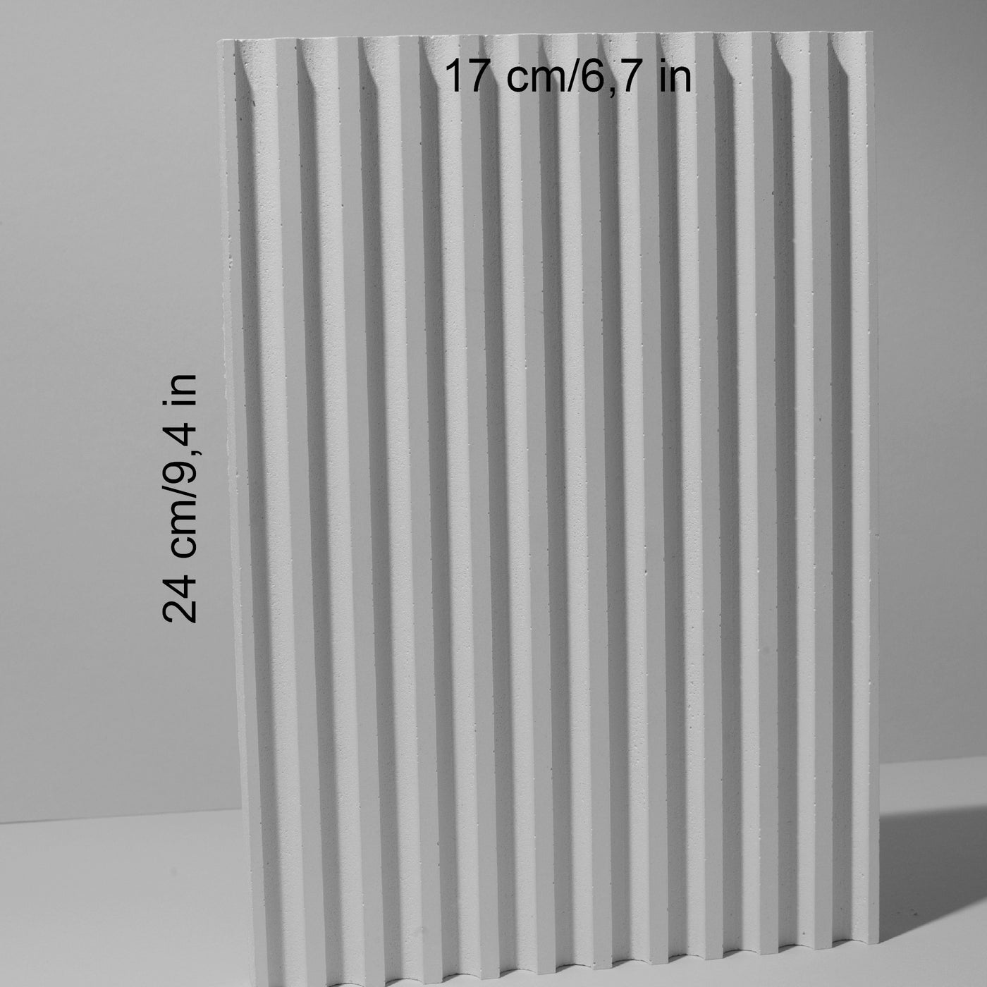 Corrugated Rectangle L - Betonvton