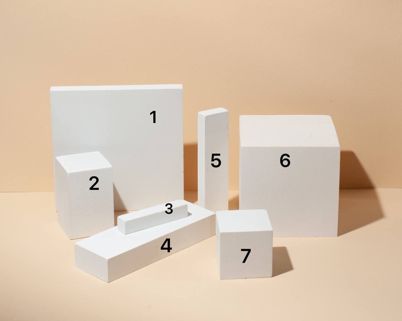 Set of cubic shapes 9 - Betonvton